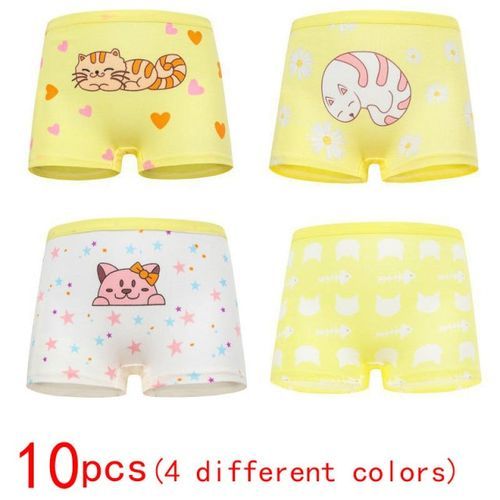 Fashion Underwear Woman 10 Units / Batch Of The Soft Cotton Underwear Pretty  @ Best Price Online