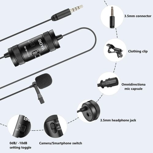 product_image_name-Boya-Best-Selling BY-M1 Lavalier Microphone For Multi-Device Recording-3