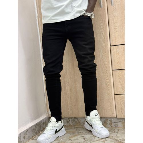 product_image_name-Fashion Company-Black Non-fade Denim Men Jeans-2