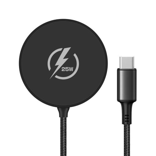 product_image_name-Generic-MIUSB Portable Magnetic 25W Wireless Charging Adapter - Fast Qi Pad-1