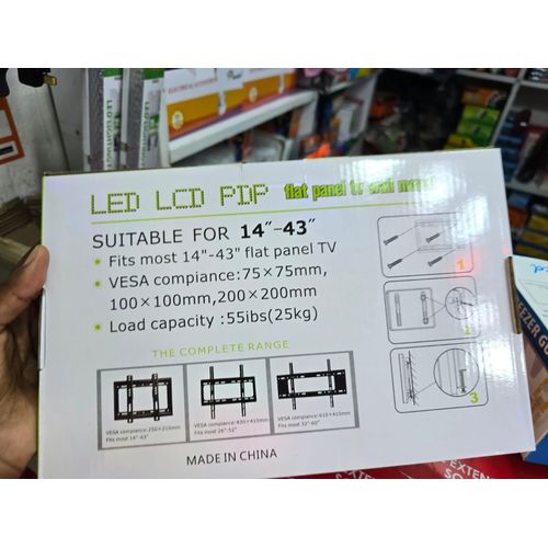 product_image_name-Generic-Universal Fixed TV Wall Mount Bracket VESA Compatible-4