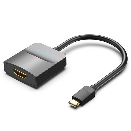 product_image_name-Vention-Type-C To HDMI Adapter 0.15M ABS Type - Black-1