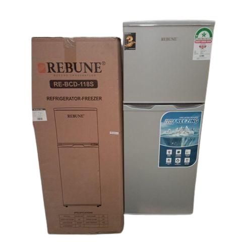 product_image_name-Rebune-118L Double Door Friger Compact, Efficient -1