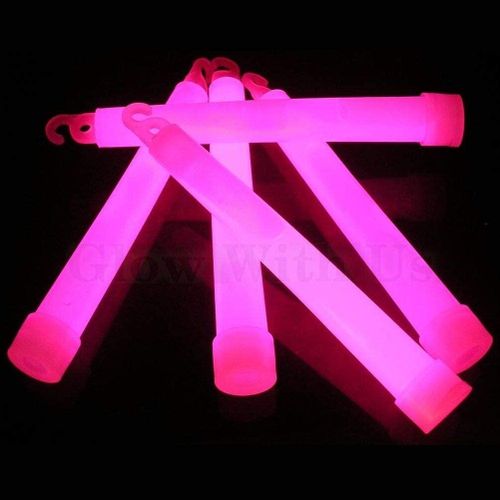 Generic 15pcs Glow Sticks 6'' Ultra Bright Glow Stick Military Party  Camping Emergency Lights Chemical Fluorescent Glowstick For Fishing Pink @  Best Price Online