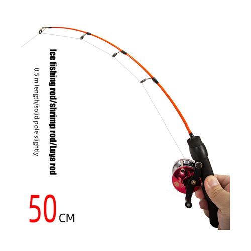 915 Generation Simple 50Cm Ultra-Short Fishing Rod Portable Solid FRP Ice @  Best Price Online