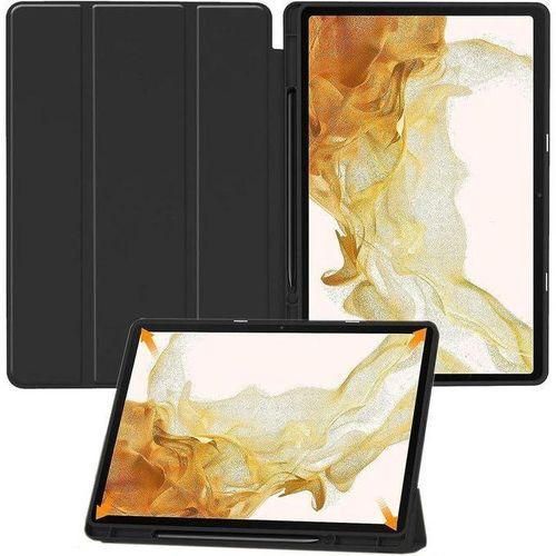 product_image_name-Generic-Sam Tab S10 Fe plus+ leather case with pen slot -1