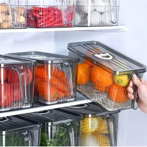 product_image_name-Generic-3L Elegant Acrylic Fridge Container With Date Indicator-1