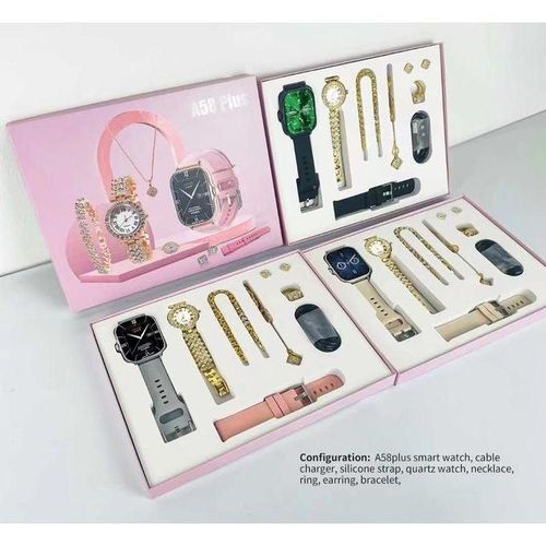 product_image_name-Generic-Ladies Smartwatch and Jewelry Gift Set-3