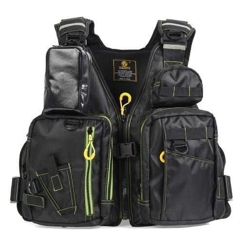 Generic Fly Fishing Life Vest Outdoor Breathable Multi Pockets Padded Life  Safety @ Best Price Online