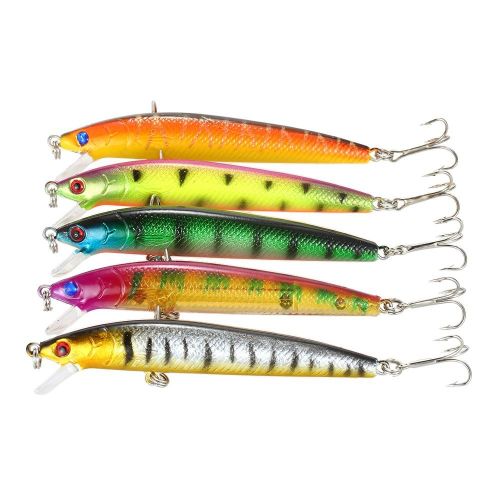 Generic Pack of 71pcs Mixed Fishing Lure Set Kit Minnow Lures