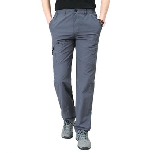 Men Black Pants, Casual Solid Color, Comfortable Quality