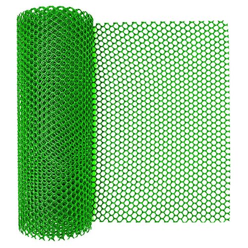 product_image_name-Generic-Wire Mesh Hexagonal Floral Netting Plastic Garden Fencing Nat Green-1