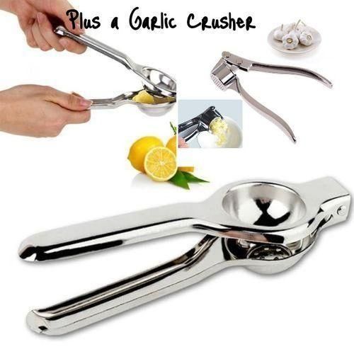 product_image_name-Generic-1 Pc Lemon Squeezer + 1 Pc Free Garlic Crusher-1
