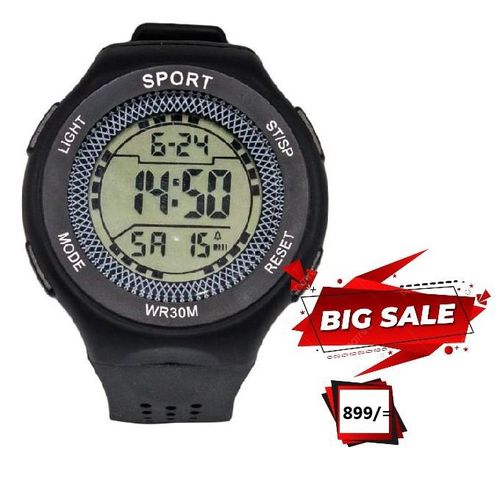 SPORT BLACK DIGITAL WATCH Best Price Online Jumia Kenya