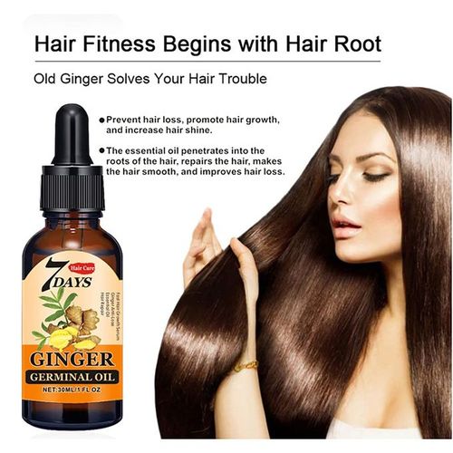 7 Day Ginger Oil Hair Growth Serum Accelerates Hair Growth & Thickens @  Best Price Online | Jumia Kenya