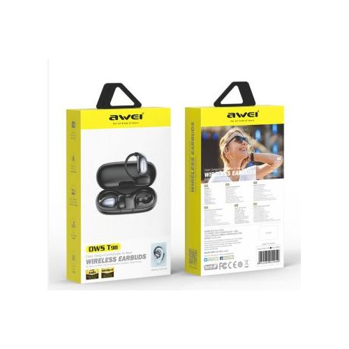 product_image_name-Awei-T98 True Wireless Bluetooth Earbuds – ENC Noise Reduction, Touch Control, Long Battery Life-2