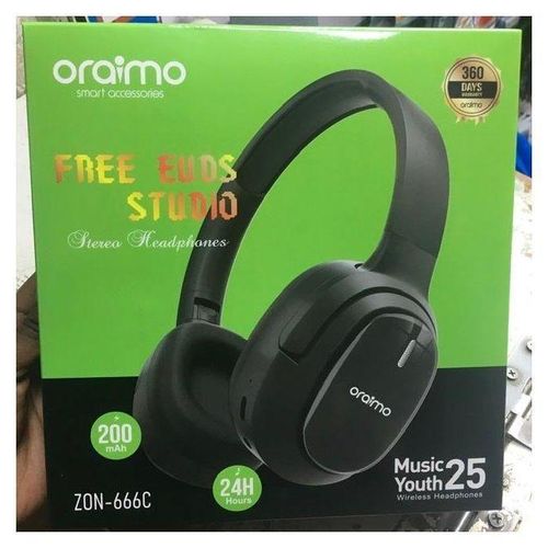 product_image_name-Wireless-Oraimo Wireless, Headphones 200mAh play back TIME-3