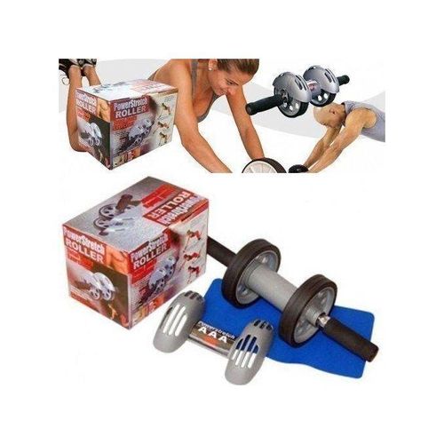 power stretch 2 wheeled Abdominal Exercise Wheel good hand handles roller Best Price Online Jumia Kenya