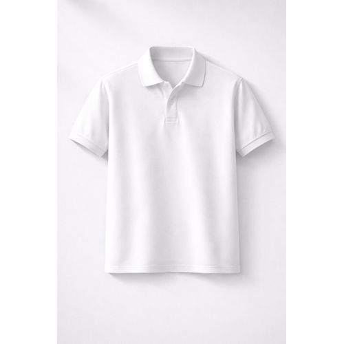 product_image_name-Generic-Unisex Classic White Polo T-Shirt -1