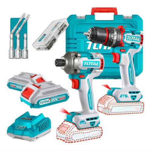 product_image_name-TOTAL-TCKLI20277 Cordless 2 pcs  combo kit 20V-4