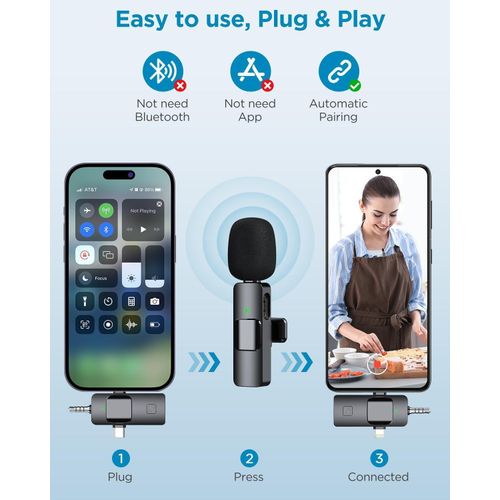product_image_name-Generic-Dual Mic 3 in 1 Wireless Microphone with Noise Cancelling for iPhone Android Camera-8