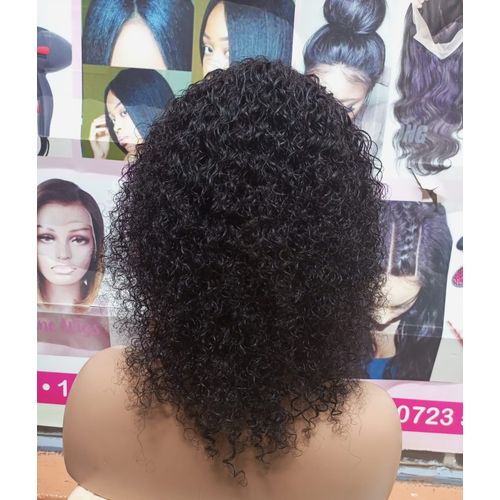 Short human hair wigs on cheap jumia
