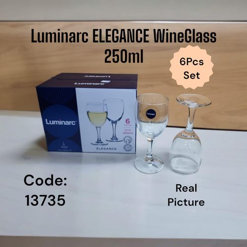 product_image_name-Luminarc-Wine Glass Set 250ml – 6 Pieces-1