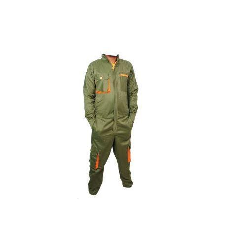 product_image_name-Overalls Apparel-Jungle Green Polytwill Cargo Overalls-1