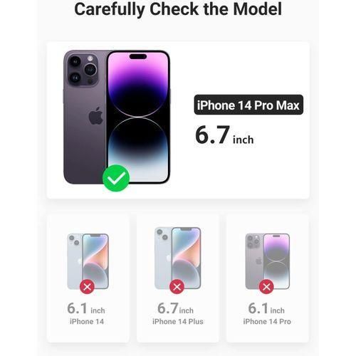 product_image_name-Generic-Apple iPhone 14 Pro Max Clear Phone Case, MagSafe Magnetic Wireless Charging Compatible Protective Cover-2