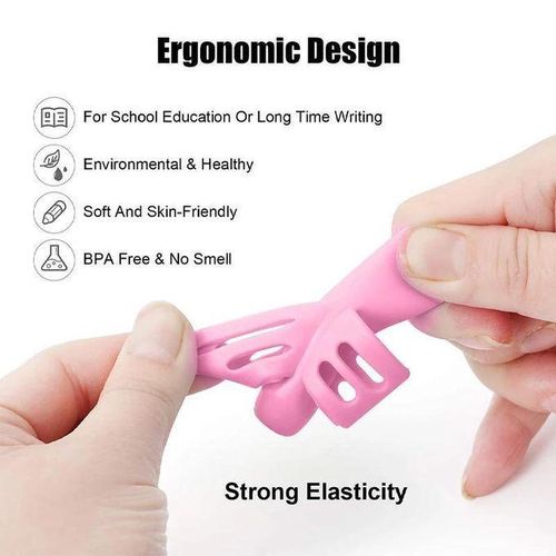 product_image_name-Generic-Kids Pencil/ Writing Grip/holder - Assorted Colours -3