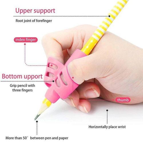 product_image_name-Generic-Kids Pencil/ Writing Grip/holder - Assorted Colours -4