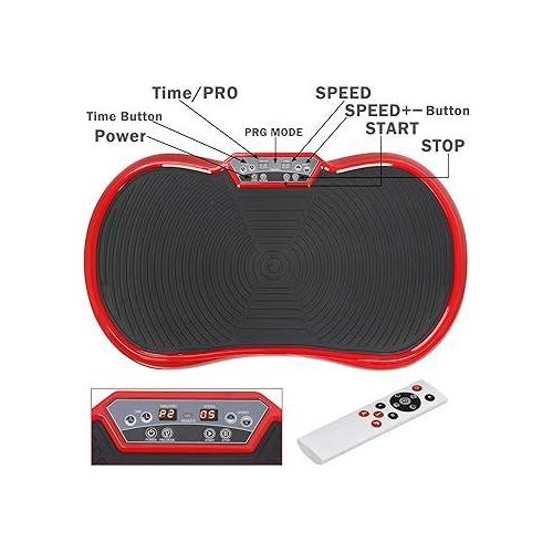product_image_name-Generic-Vibration Plate Exercise Machine  For Weight Loss ,Bluetooth Adjustable Vibration Speed-1