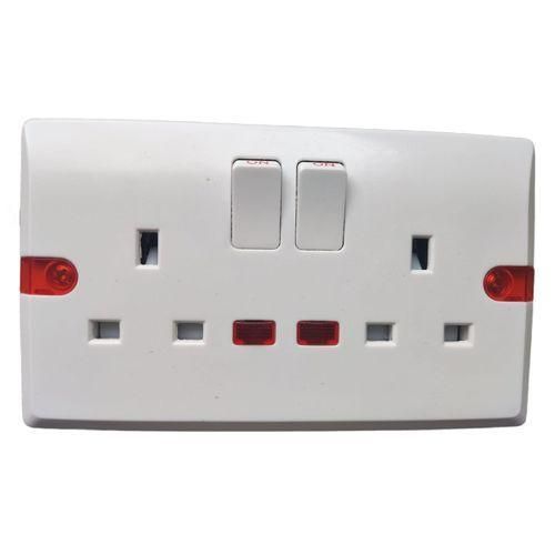 product_image_name-OBK-Twin or Double Sockets and Single sockets with Led indicators 4 Pcs-3