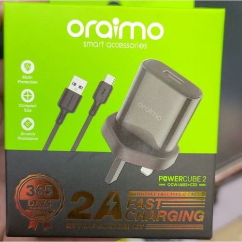 product_image_name-Oraimo-TYPE A FAST CHARGER AND CABLE-1