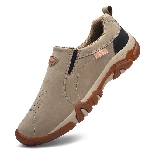 Flangesio EUR 39-44 Shoes Men Sneakers Suede Leather Waterproof ...