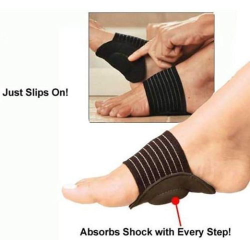 product_image_name-Generic-2pcs Cushioned Arch Support for Foot Pain, Flat Feet, Maximum ReliefCushioned Plantar Fasciitis Foot Arch Supports-6