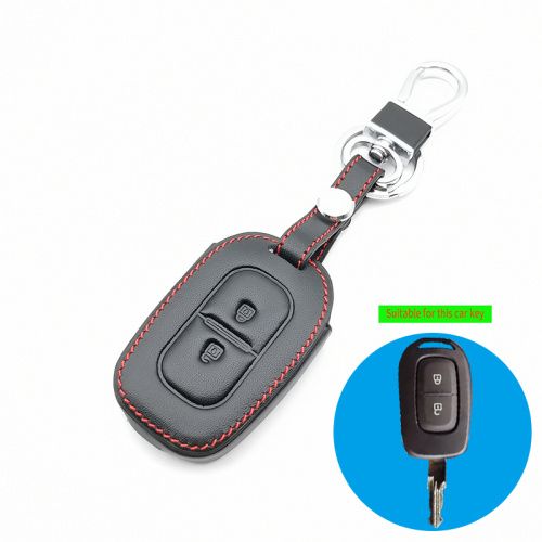 Generic Fashion Style Leather Car Remote Key Fob Cover Case For Renault  Kwid Symbol Trafic For Dacia Sandero Logan Duster 2016 2017 2018 @ Best  Price Online