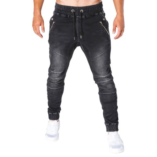 Black jogger jeans mens cheap