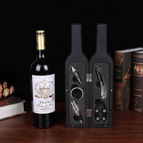 product_image_name-Generic-5pcs Bottle Shaped Wine Opener Gift Set-1