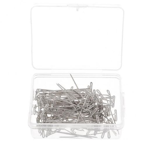 Generic 2x100 Pieces Metal T Pins For Sewing Knitting Crafts With