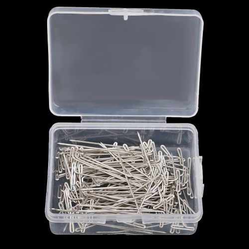 Generic 2x100 Pieces Metal T Pins For Sewing Knitting Crafts With