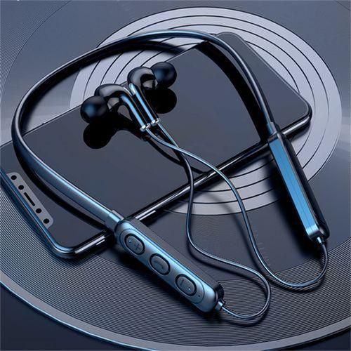product_image_name-Generic-Neck Hanging Wireless Bluetooth Earphone Stereo Bass-Black-1