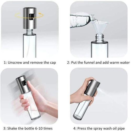 product_image_name-Generic-Multipurpose Kitchen Vinegar,Oil Spray Bottle Salad BBQ Kitchen Baking Roasting Cooking Glass Olive Oil Sprayer for Cooking-2