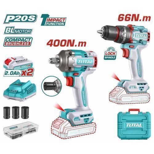 product_image_name-TOTAL-TCKLI20275 Cordless 2 pcs combo kit-1