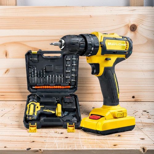 product_image_name-Main-one-High Quality Material Reliable Performance Professional Cordless Drill With Drilling And Impact Functions-1