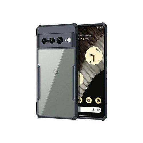 product_image_name-Xundo- Airbag Shockproof Bumper Shell Back Transparent Acrylic + TPU Buffer Case Cover for Google Pixel 7 Pro-2