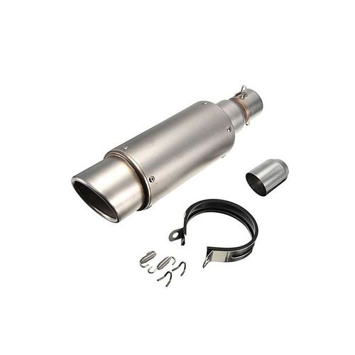 Generic Motorcycle Carbon Fiber Exhaust 51mm End Pipe Muffler