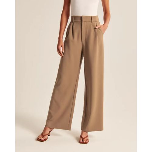 NIMIN Wide Leg Pants for Women Trendy Business Casual Pants Teachers Office  Wear Petite LadiesTrousers Pants with Pockets Apricot X-Small at Amazon  Women's Clothing store