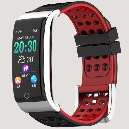 Generic E08 Smart Watch ECG Monitoring PPG Detection MenSmart Bracelet Pedometer Bluetooth Waterproof Alarm Clock Sports Watch Women Smartwatch For Android IOS Red CHEMAI Best Price Online Jumia Kenya