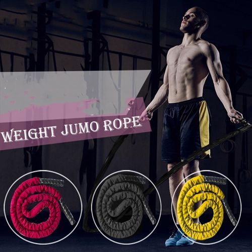 Generic Fitness Heavy Jump Rope 2.8M Heavy Thick Skipping @ Best